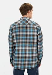 camel active Langarmhemd Blau