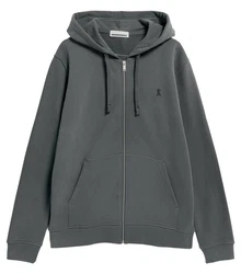 Armedangels Sweatjacke Saromian Comfort Herren Dunkelgrau/Dunkelgrün/Hellgrau/Grau