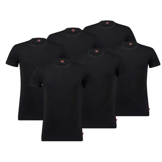 Levi's T-Shirt Herren T-Shirts (Packung) Schwarz/Rot