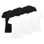 Levi's T-Shirt Herren T-Shirts (Packung) Rot/Weiß/Schwarz