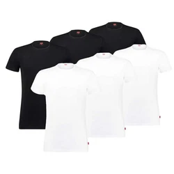 Levi's T-Shirt Herren T-Shirts (Packung) Rot/Weiß/Schwarz