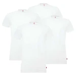 Levi's T-Shirt Herren Rundhals Kurzarm Packung Weiß