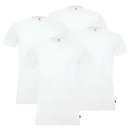 Levi's T-Shirt Herren T-Shirts, 4er Pack - Rundhals, Kurzarm, (Packung, 4er Pack)