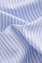 Next Langarmhemd Signature Slim Fit Strukturhemd Cutaway-Kragen Hellblau/Blau/Dunkelblau