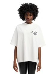 CARLO COLUCCI T-Shirt Dorigoni Weiß/Rosa