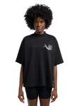 CARLO COLUCCI T-Shirt Dorigoni Schwarz/Rosa