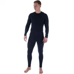 Thermounterhemd und Thermounterhose fr Herren aus Merinowolle Mix Funktionsunterwsche Set