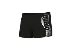 Arena Badehose Wake Badeshorts Schwarz/Creme