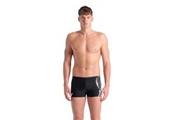 Arena Badehose Wake Badeshorts Schwarz/Creme