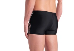 Arena Badehose Wake Badeshorts Schwarz/Creme