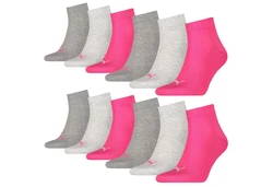 PUMA BODYWEAR Socken Quarter Everyday Rosa