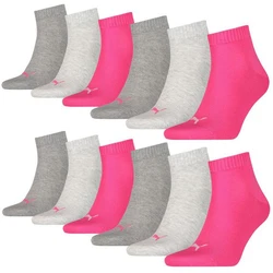 PUMA BODYWEAR Socken Quarter Everyday Rosa