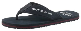 HILFIGER 85 BEACH SANDAL Zehentrenner, Sommermode, Dianette, Sommerschuh mit Logoschriftzug