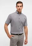 Eterna Kurzarmhemd COMFORT FIT NON IRON Grau/Hellgrau/Dunkelgrau