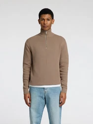 SELECTED HOMME Strickpullover SLHDane dunkelbeige