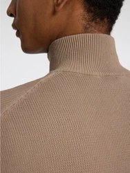 SELECTED HOMME Strickpullover SLHDane dunkelbeige