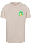 MisterTee Herren Ufo Pizza Tee Khaki/Beige/Braun