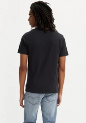 Levi's T-Shirt mit Logo Print Schwarz/Dunkelblau