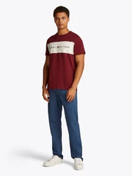 TOMMY HILFIGER Hose 'Denton' Dunkelblau/Blau/Hellblau