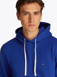 Tommy Hilfiger Hoodie ESS SEASONAL FLEECE HOODY blau/wedge blau