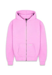 Sweatjacke Herren Super Heavy Blank Zip-Hoodie