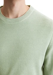 Marc O'Polo Rundhalspullover Hellgrün/Grün/Khaki