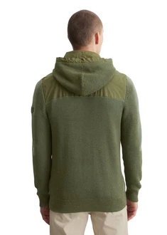 Marc O'Polo Cardigan Bio-Baumwolle Dunkelgrün