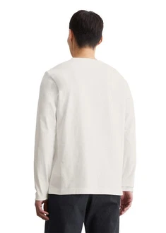 Marc O'Polo Langarmshirt Khaki/Weiß/Dunkelblau/Beige/Blau