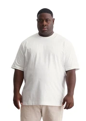 Marc O'Polo T-Shirt Bio-Baumwoll-Jersey Weiß/Schwarz/Creme