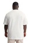 Marc O'Polo T-Shirt Bio-Baumwoll-Jersey Weiß/Schwarz/Creme