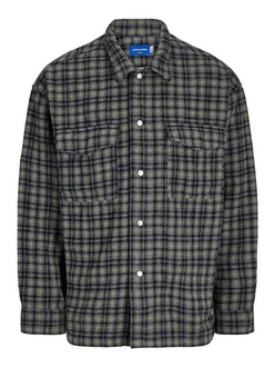JACK & JONES JORVesterbro Hemd/Jacke Dunkelgrün/Dunkelblau/Grün/Grau JACK & JONES JORVesterbro Hemd/Jacke Dunkelgrün/Dunkelblau/Grün/Grau
