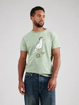 Derbe T-Shirt Sturmmwe gelb/hellgrn/wei