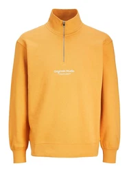 Jack & Jones JORVesterbro Pullover und Sweatshirt (1-tlg) Gelb/Orange