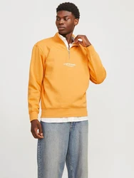Jack & Jones JORVesterbro Pullover und Sweatshirt (1-tlg) Gelb/Orange