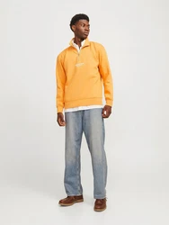 Jack & Jones JORVesterbro Pullover und Sweatshirt (1-tlg) Gelb/Orange