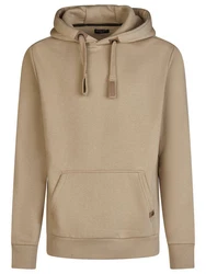 DENIMFY Kapuzenpullover Herren Hoodie DFIvo Braun/Khaki/Beige
