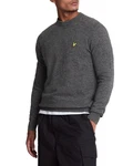 Lyle & Scott Strickpullover Herren Lambswool Grün/Grau/Dunkelgrau