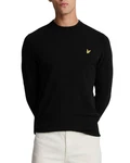 Lyle & Scott Strickpullover Herren Lambswool Schwarz/Grün/Gelb
