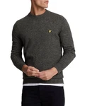 Lyle & Scott Strickpullover Herren Lambswool Grau/Dunkelgrau/Grün