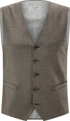 Carl Gross Anzugweste CG Waldo Grau/Braun/Beige