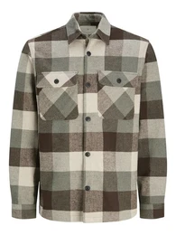 Anorak JPRRAYMOND MELANGE CHECK LS OVERSHI