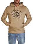 Jack & Jones Kapuzenpullover JJEADRIAN Regular Fit Hoodie Khaki/Braun