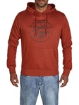 Jack & Jones Kapuzenpullover JJEADRIAN Regular Fit Hoodie Rot/Orange