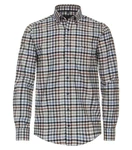 CASAMODA Blusenshirt B.D. Casual Fit Hellblau/Blau/Rot/Dunkelblau/Braun