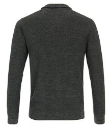 CASAMODA Troyer Strickpullover Dunkelgrau/Dunkelgrün/Grau