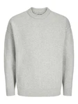 Jack & Jones Pullover Grau/Hellgrau