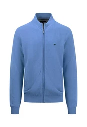 FYNCH-HATTON Strickjacke Blau/Hellblau
