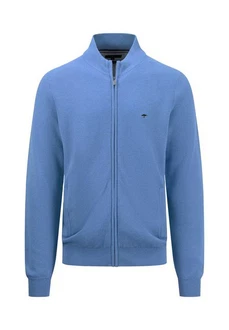 FYNCH-HATTON Strickjacke Blau/Hellblau