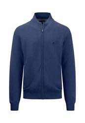 FYNCH-HATTON Strickjacke Blau/Dunkelblau/Hellblau