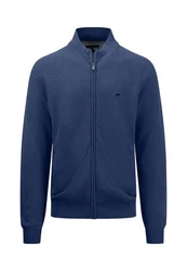 FYNCH-HATTON Strickjacke Blau/Dunkelblau/Hellblau